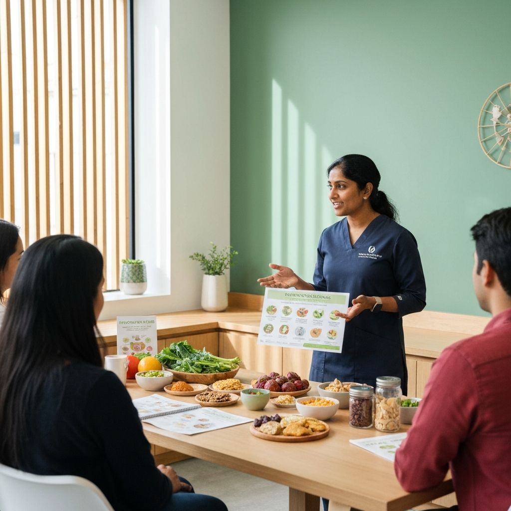 Nutrition consultation and education