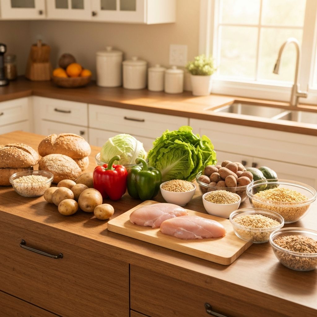 Meal planning with fresh ingredients